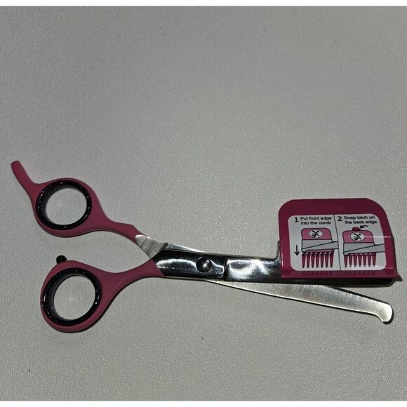 Scaredy Cut Gentle Pet Grooming Kit for Dogs Cats Pets Pink With Scissors Bag NT - Picture 8 of 10